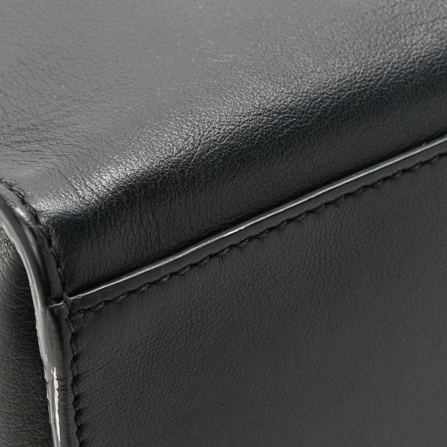 Fendi Vitello Grace Lui Urban Briefcase Black 12 of 13