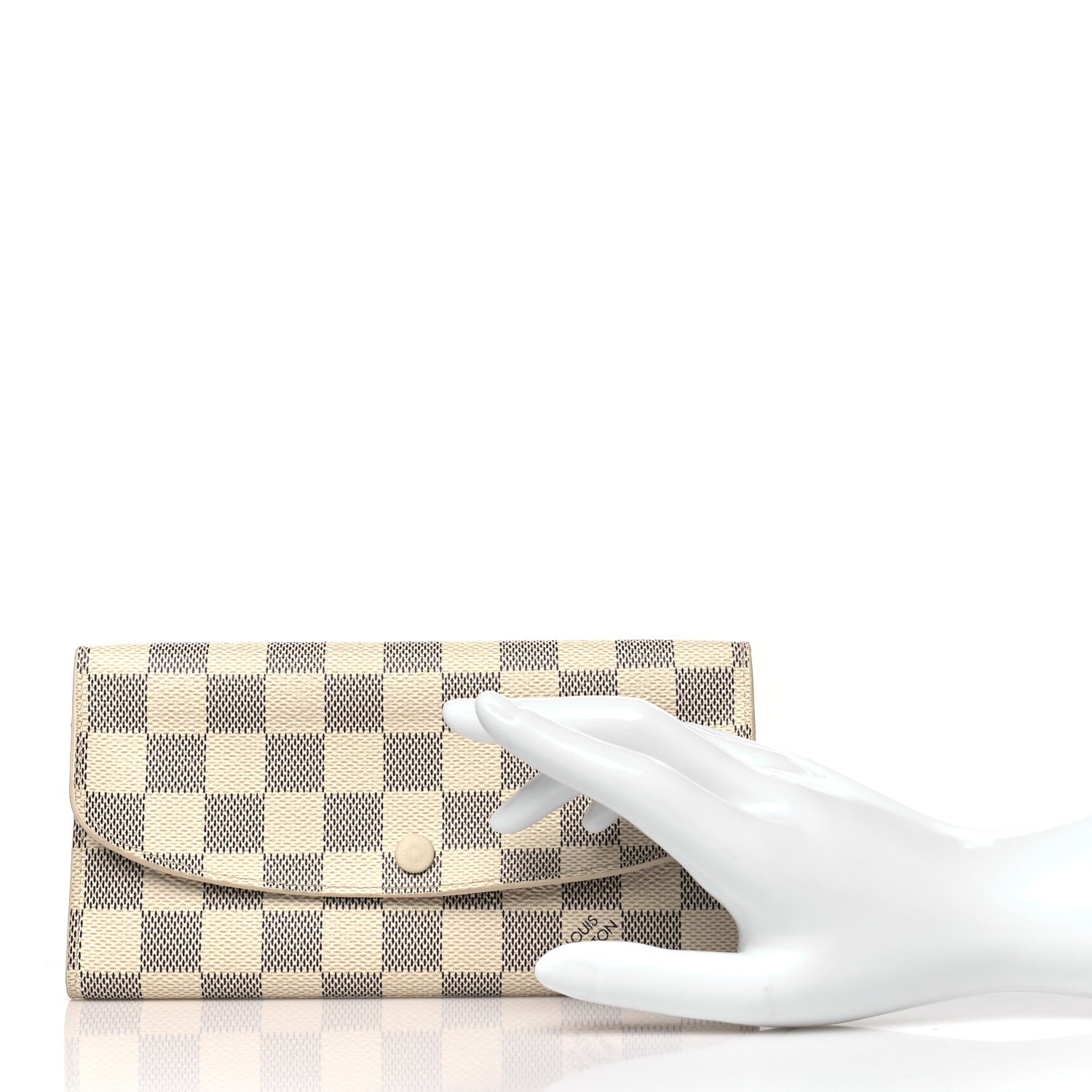 Louis Vuitton Damier Azur Emilie Wallet 4 of 18