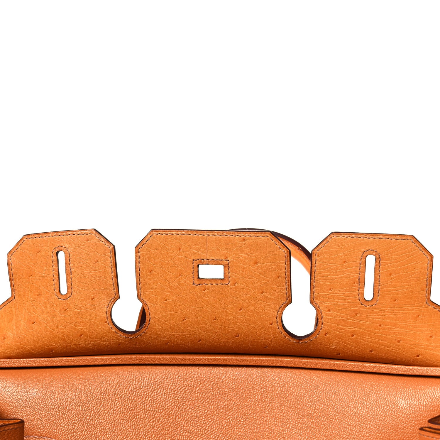 Hermes Ostrich Birkin 30 Abricot 19 of 35