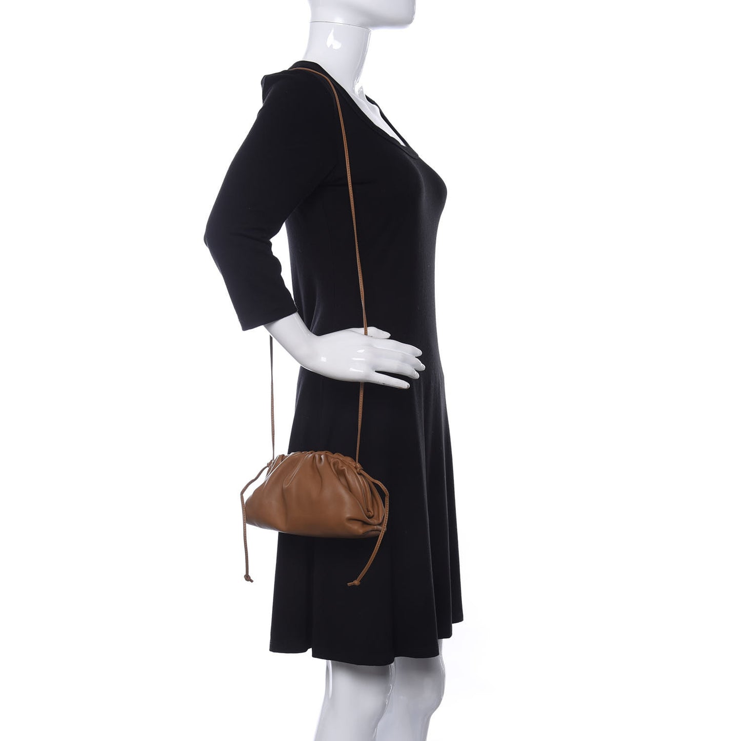 Butter Calfskin The Mini Pouch Cammello