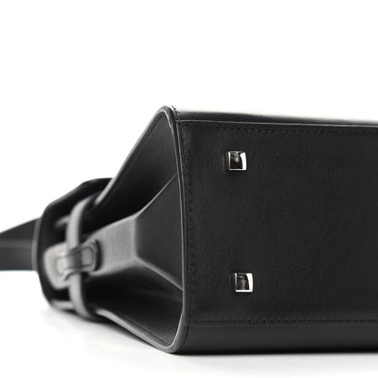Delvaux Calfskin MM Tempete Satchel Black 9 of 14