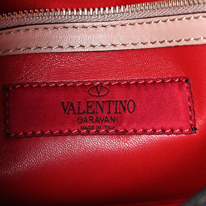 Valentino Garavani Nappa Rockstud Wristlet Clutch Soft Noisette 11 of 12
