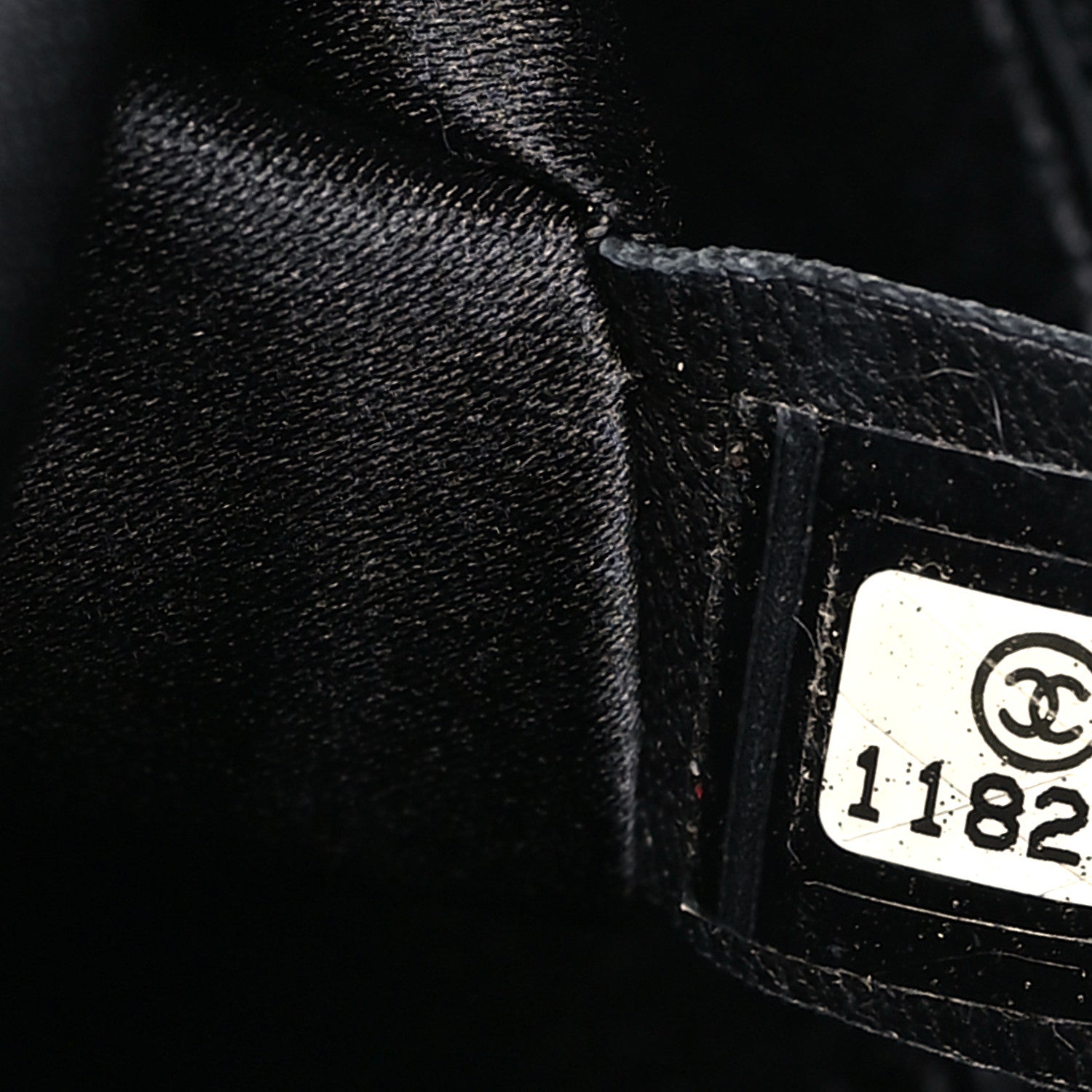 Chanel Lambskin Quilted Small Hidden Chain Shoulder Bag Black 7 of 10