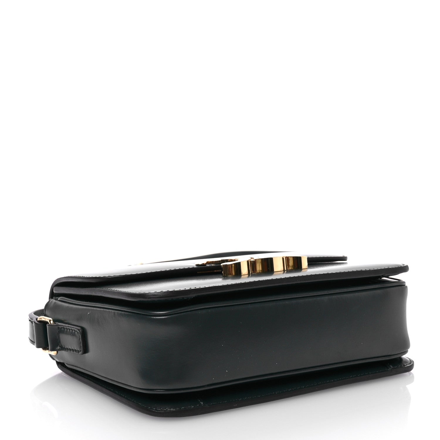 Celine Shiny Calfskin Teen Triomphe Amazone 4 of 10