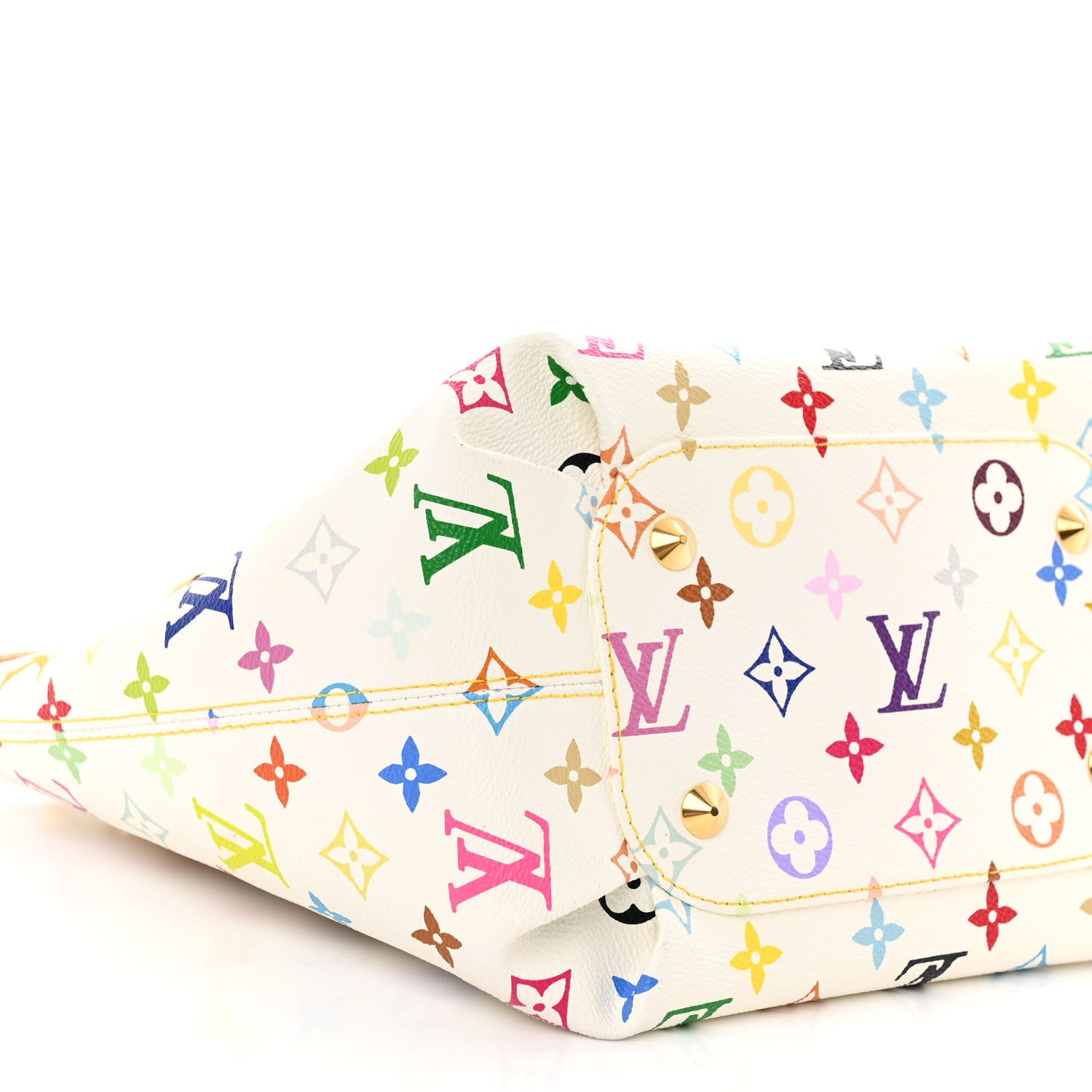 Louis Vuitton Monogram Multicolor Annie MM White 8 of 10