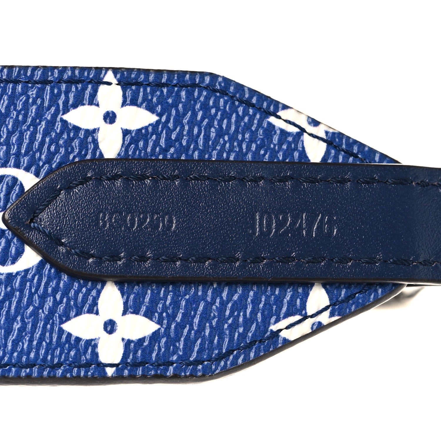 Louis Vuitton Monogram Escale Bandouliere Shoulder Strap Blue 4 of 4