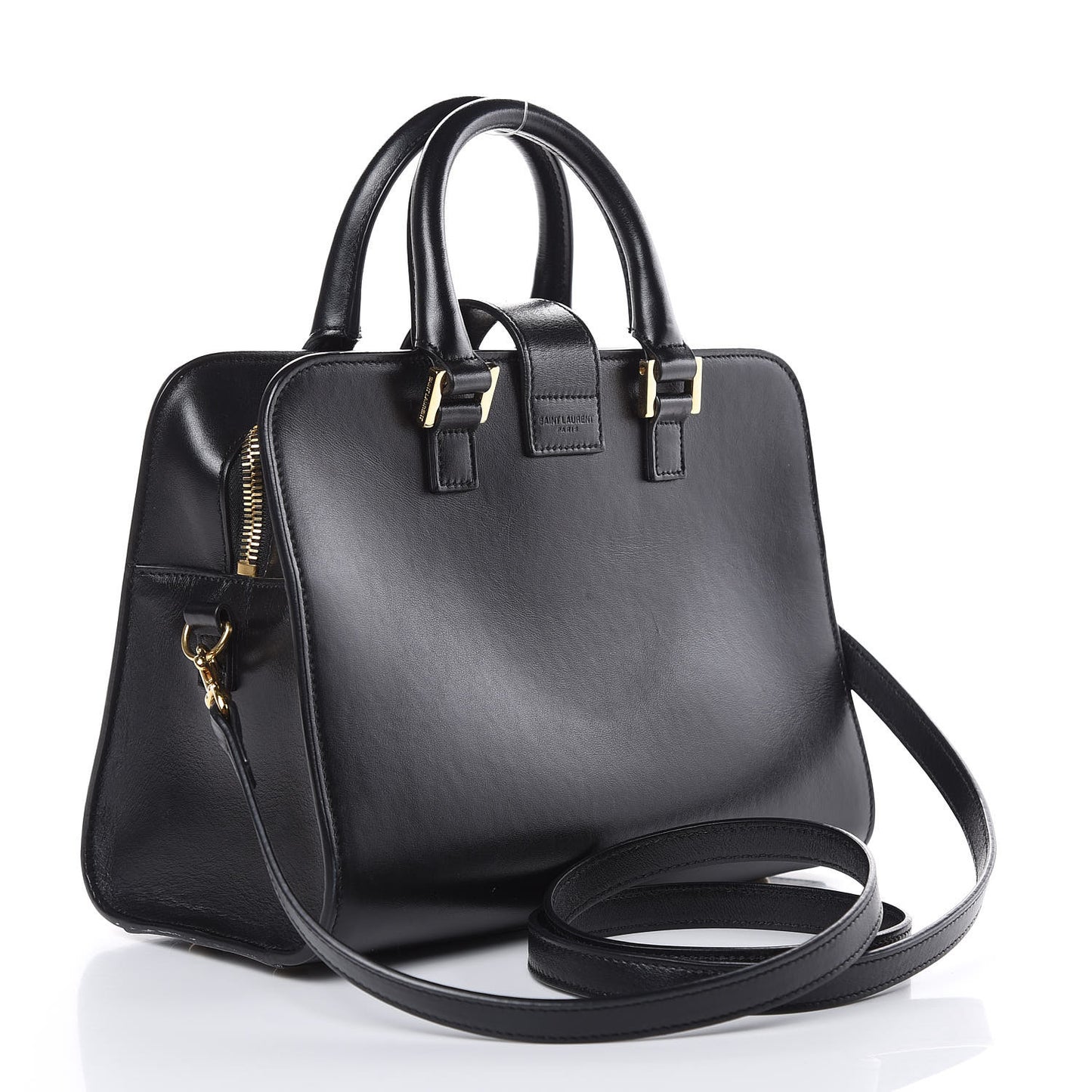 Calfskin Monogram Baby Cabas Black