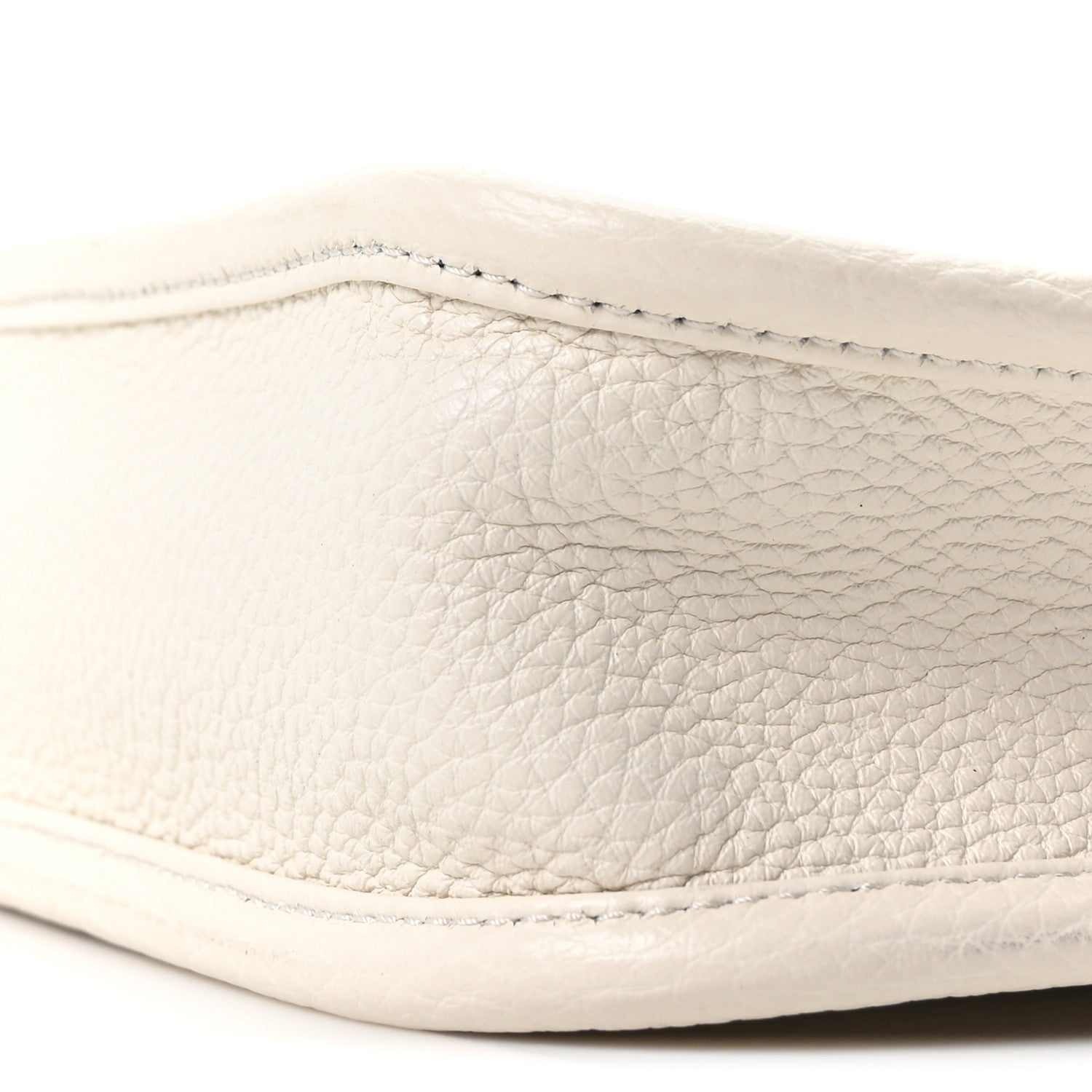Prada Vitello Daino Soft Mini Hobo Messenger Bag White 10 of 10