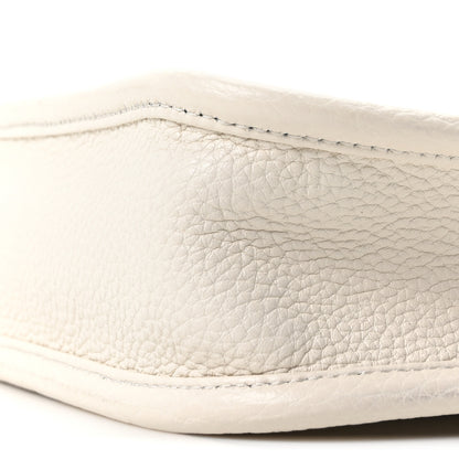 Prada Vitello Daino Soft Mini Hobo Messenger Bag White 10 of 10