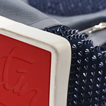 Christian Louboutin Calfskin Spiked Explorafunk Backpack Marine 10 of 10