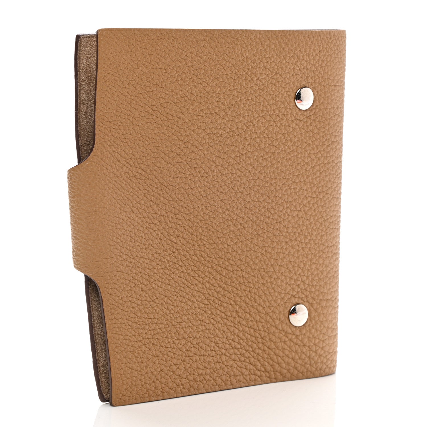 Hermes Togo Ulysse PM Notebook Cover Biscuit 3 of 10