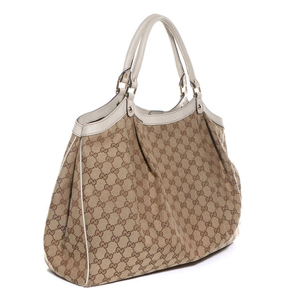 Gucci Monogram Large Sukey Tote Off White 3 of 9