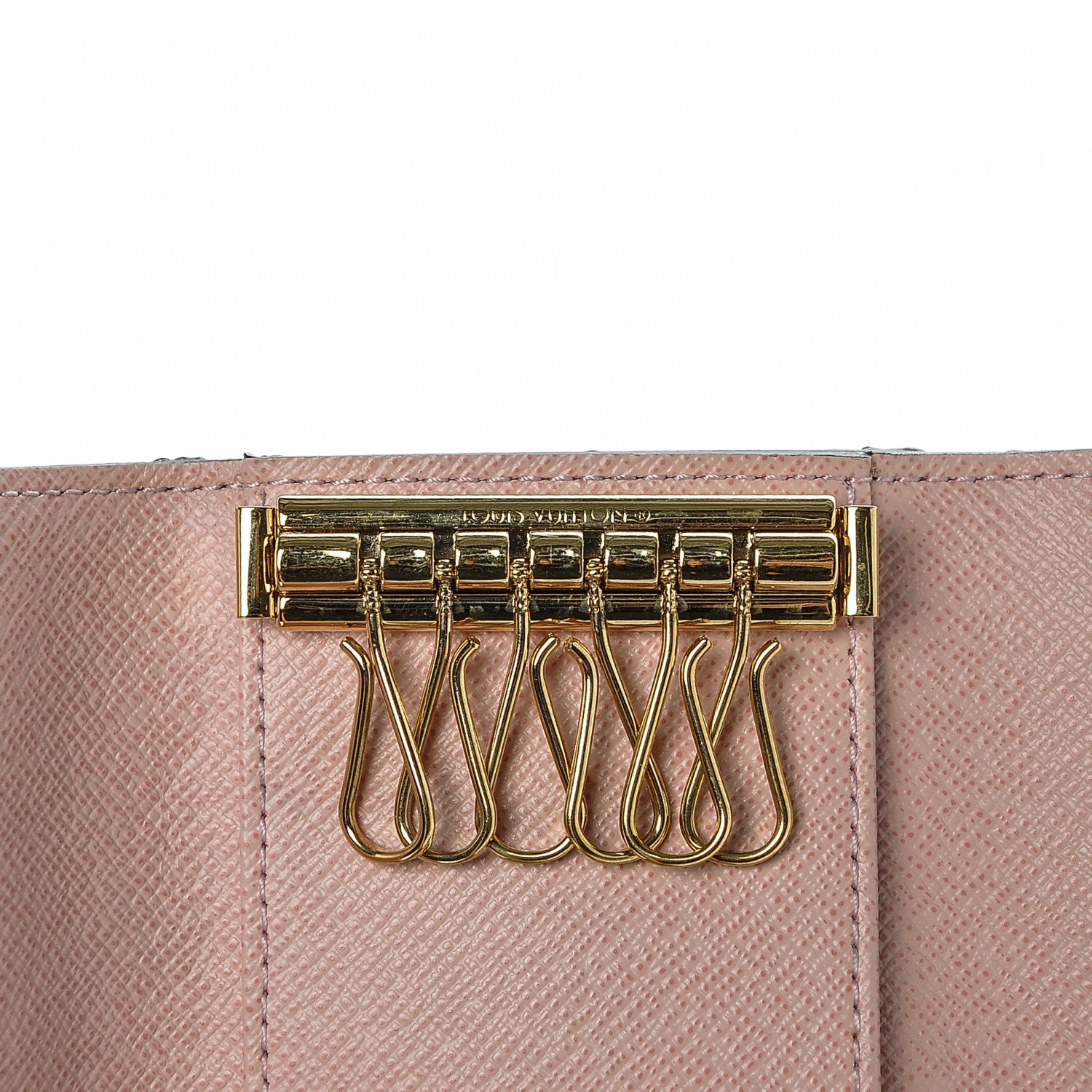 Louis Vuitton Monogram Multicles 6 Key Holder Rose Ballerine 6 of 7