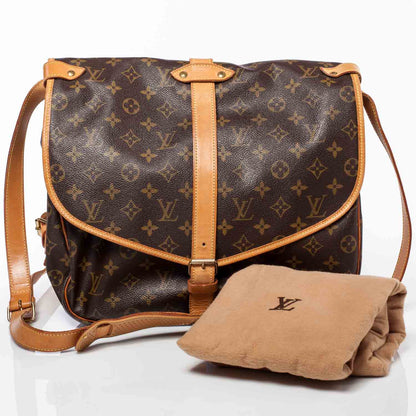 Louis Vuitton Monogram Saumur 35 8 of 8