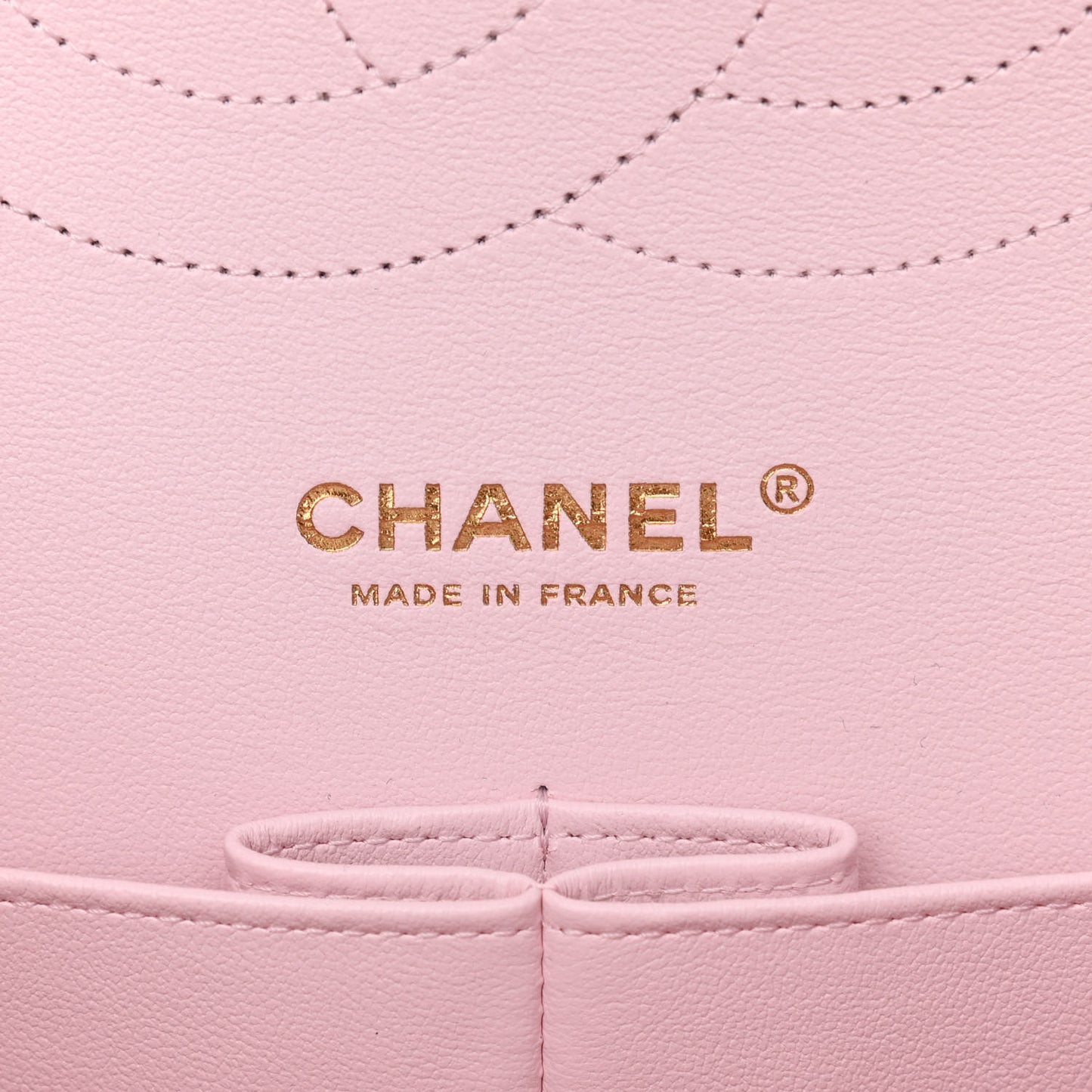 Caviar Quilted Jumbo Double Flap Light Pink