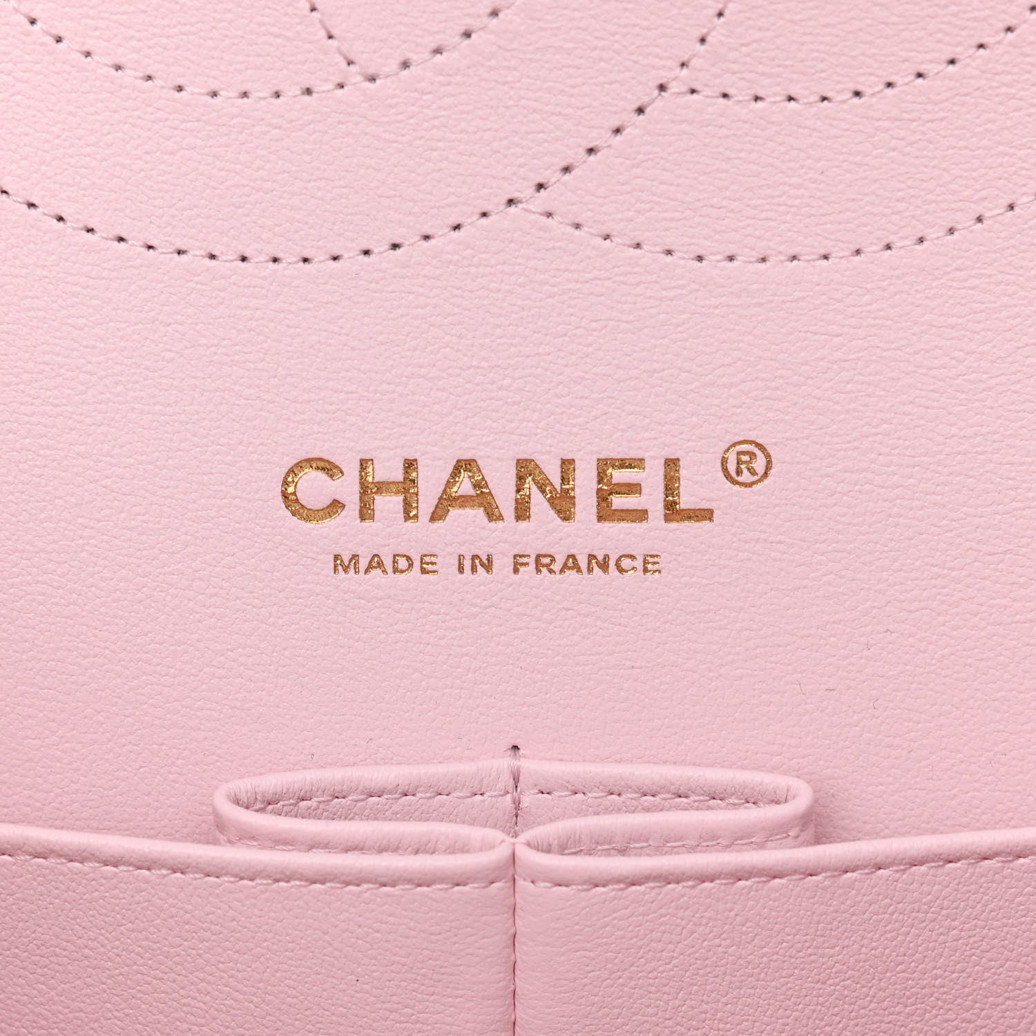 Chanel Caviar Quilted Jumbo Double Flap Light Pink 5 of 9