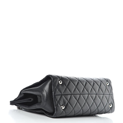 Chanel Caviar Quilted Timeless CC Shopping Tote Black 4 of 16