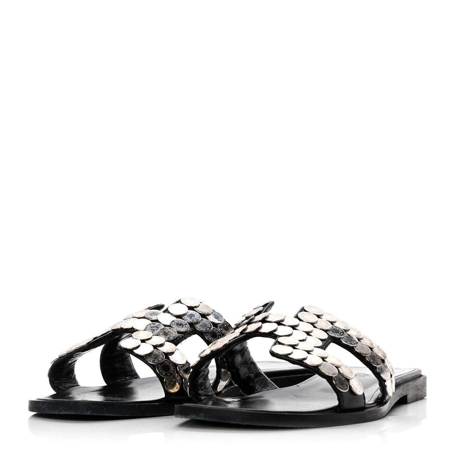Box Clou De Selle Oran Sandals 36.5 Black