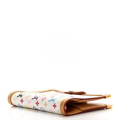 Louis Vuitton Monogram Multicolor Small Ring Agenda Cover White 4 of 12