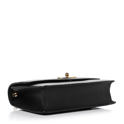 Mulberry Small Classic Grain Calfskin Small Darley Black 3 of 4
