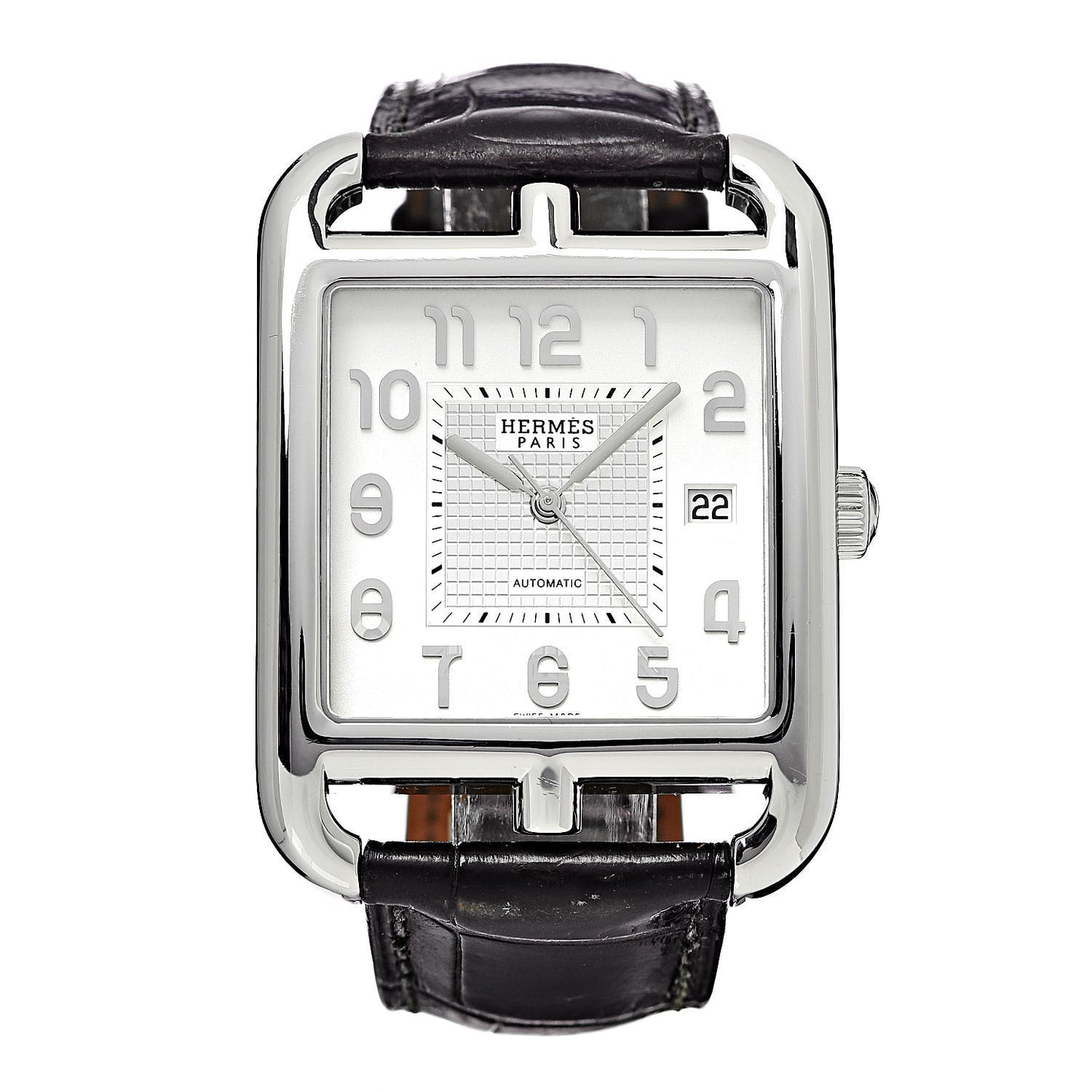 Stainless Steel Alligator 36mm Cape Cod Automatic Watch Havane