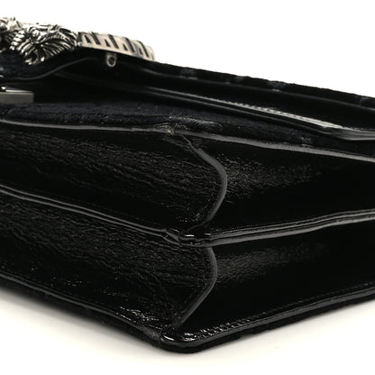 Gucci Velvet GG Monogram Small Dionysus Shoulder Bag Black 10 of 10
