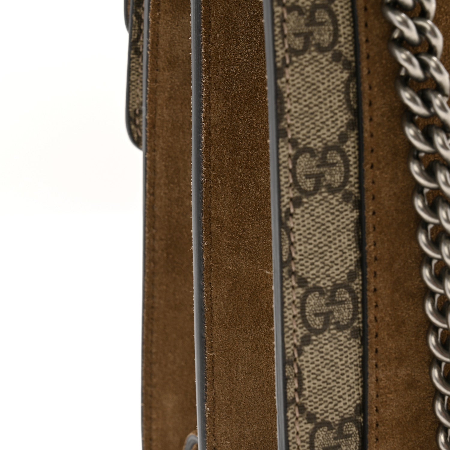 Gucci GG Supreme Monogram Medium Dionysus Shoulder Bag Taupe 12 of 13