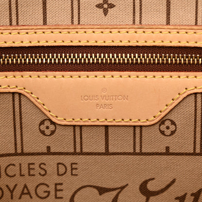 Louis Vuitton Monogram Neverfull MM 6 of 19