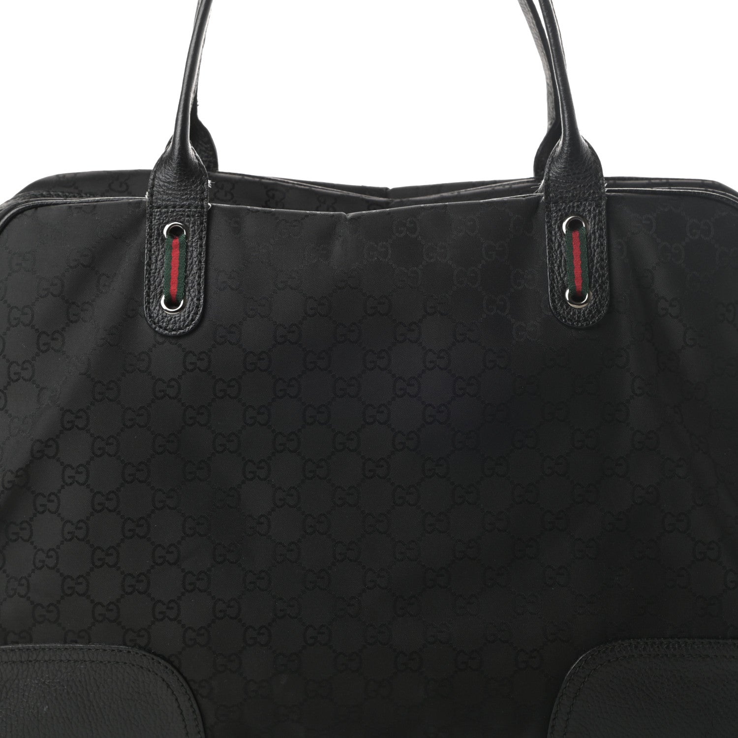 Gucci Monogram Large Princy Duffle Bag Black 10 of 16