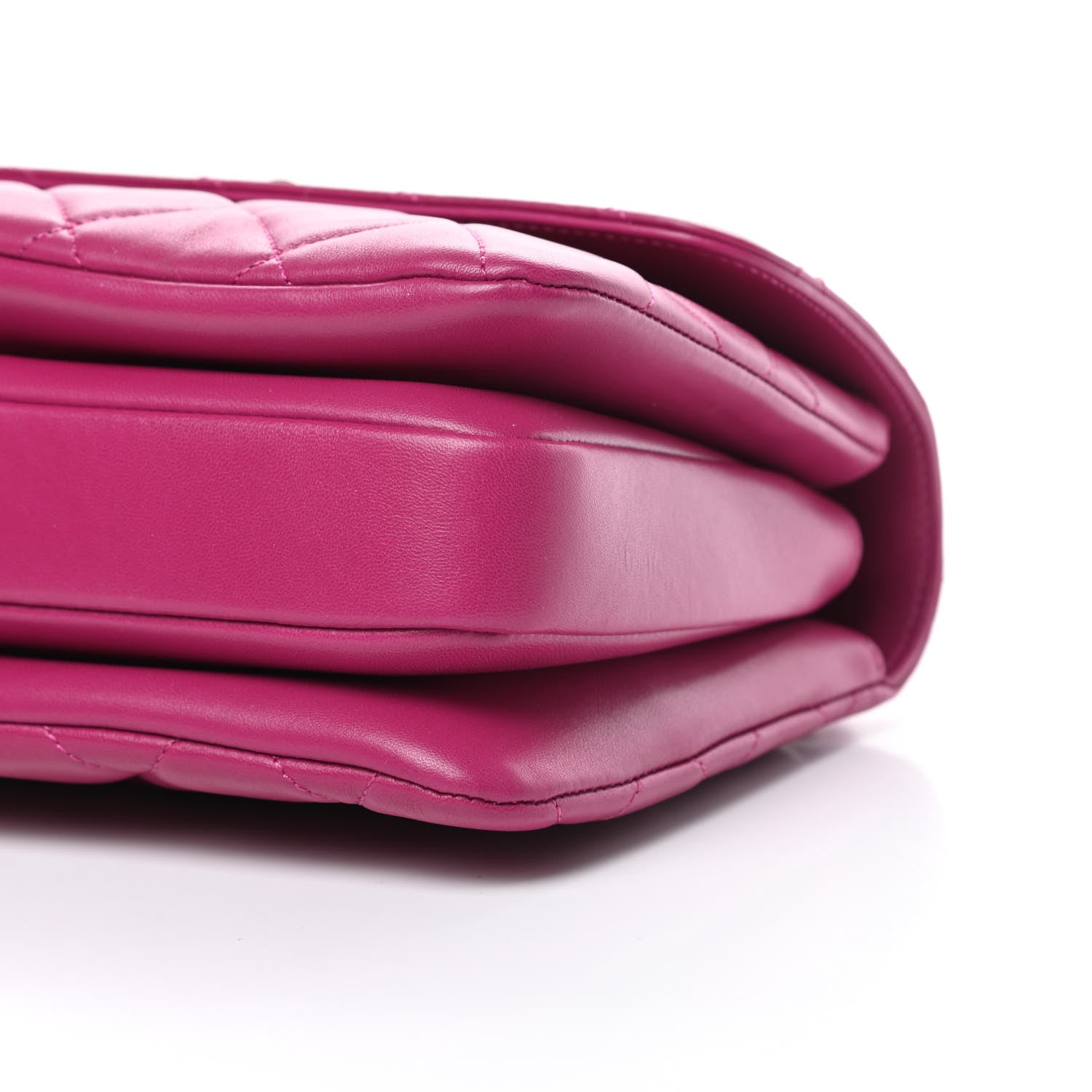 Chanel Lambskin Quilted Small Trendy CC Dual Handle Bag Dark Pink 10 of 11