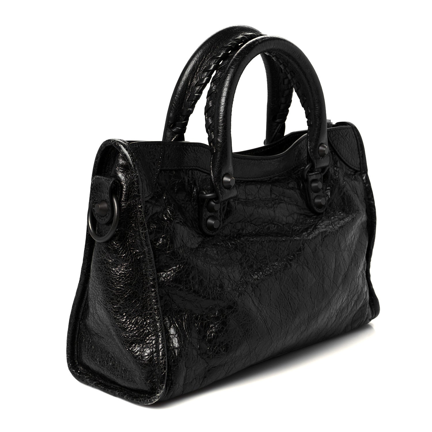Balenciaga Agneau Arena Classic Hardware Small Le City Black 3 of 10