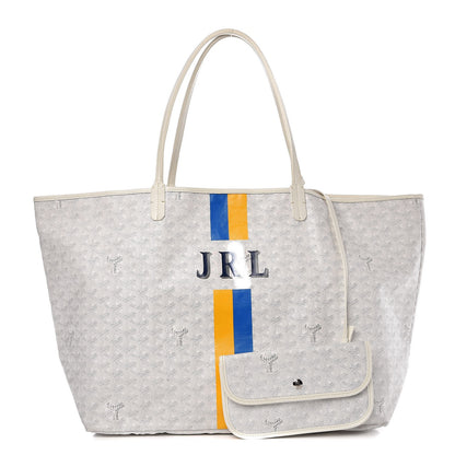 Goyard Goyardine Saint Louis GM White 1 of 16