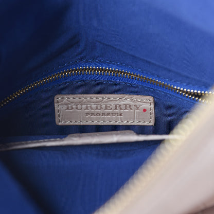 Burberry Alligator Large Kendal Folded Clutch Nude 4 of 6