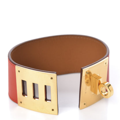 Hermes Swift Kelly Dog Bracelet Capucine 6 of 7