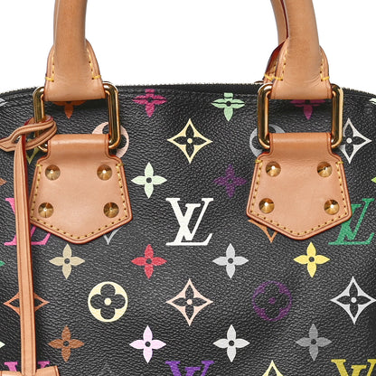 Louis Vuitton Monogram Multicolor Alma PM Black 7 of 10