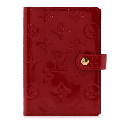 Louis Vuitton Vernis Small Ring Agenda Cover Pomme D'Amour 1 of 8