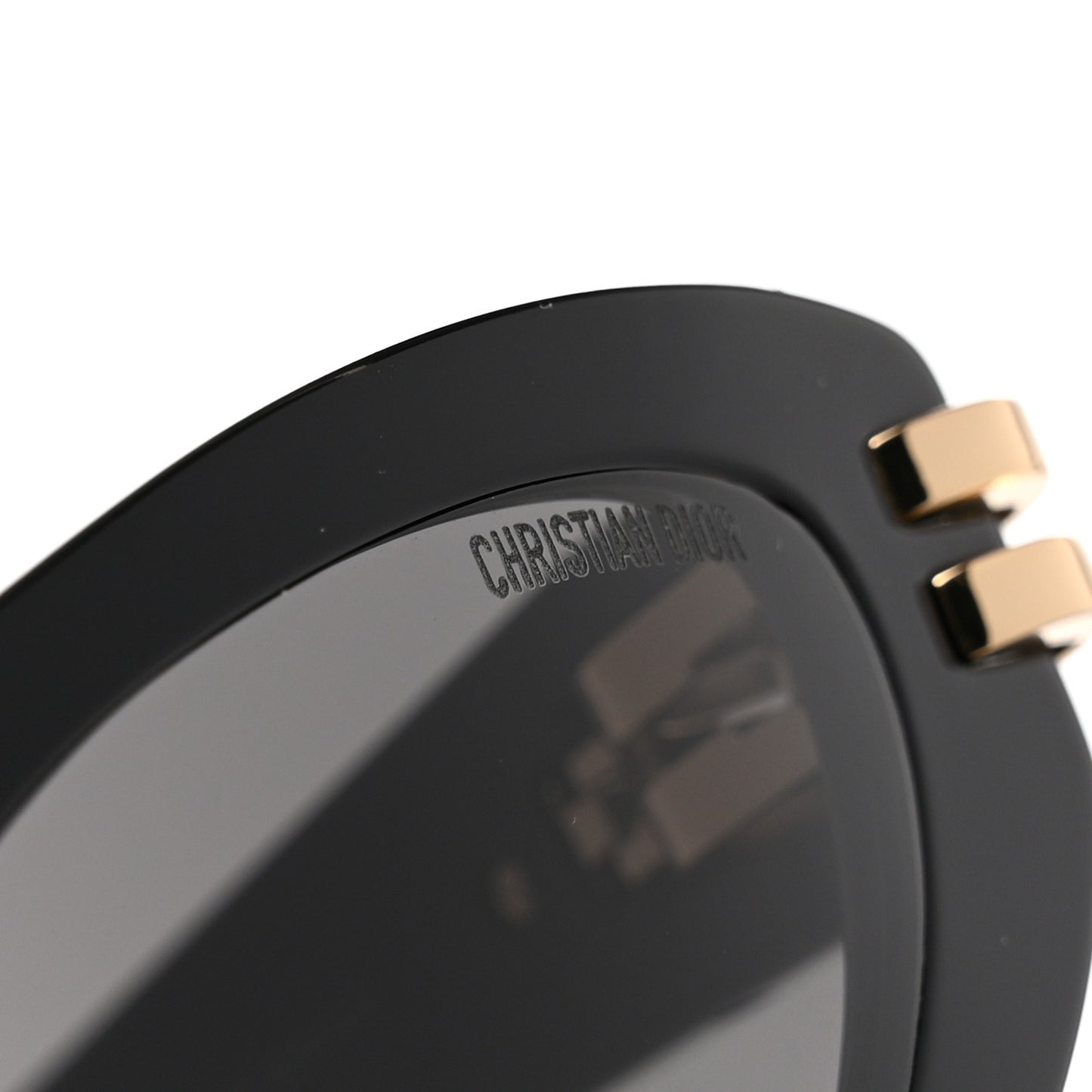 Acetate CDior B1U Cat Eye Sunglasses Black