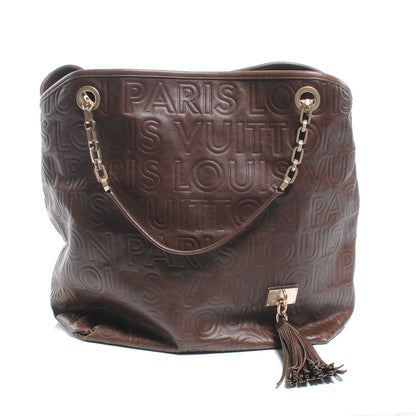Louis Vuitton Monogram Paris Souple Whisper GM Chocolate 1 of 7