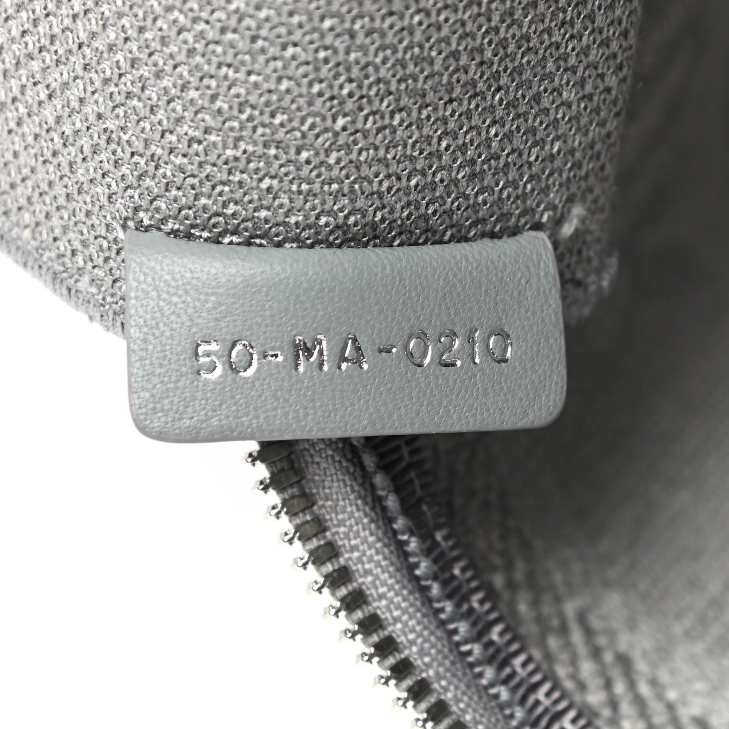 Canvas Embroidered Cannage Diortravel Vanity Case Grey
