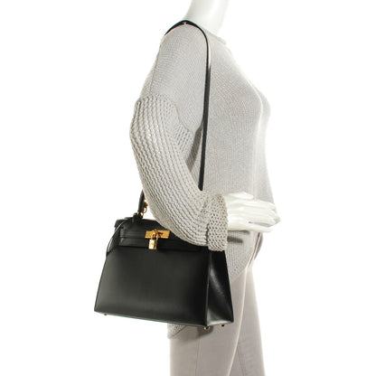Hermes Box Kelly Sellier 28 Black 3 of 17