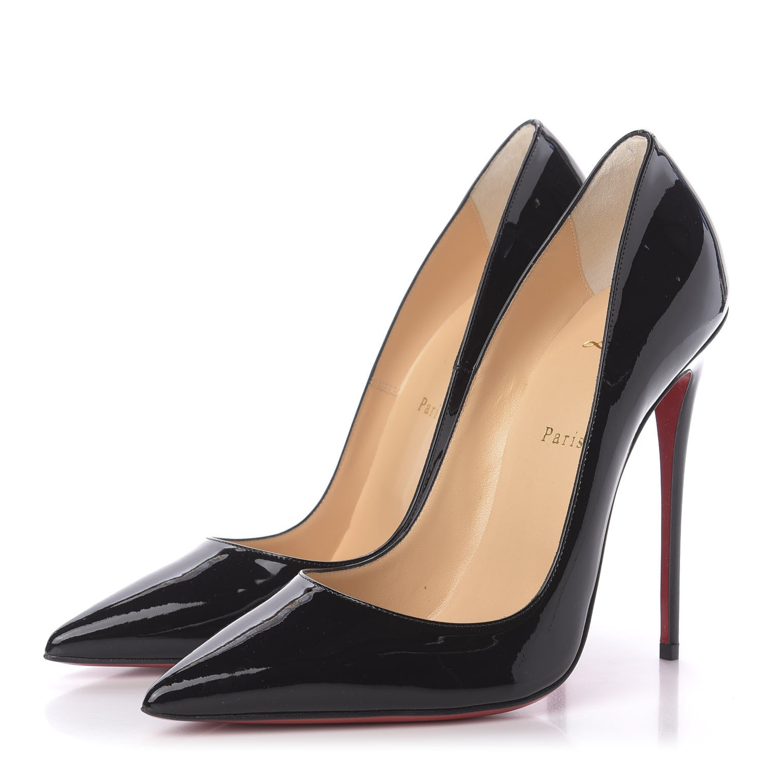 Christian Louboutin Patent So Kate 120 Pumps 42 Black 3 of 8
