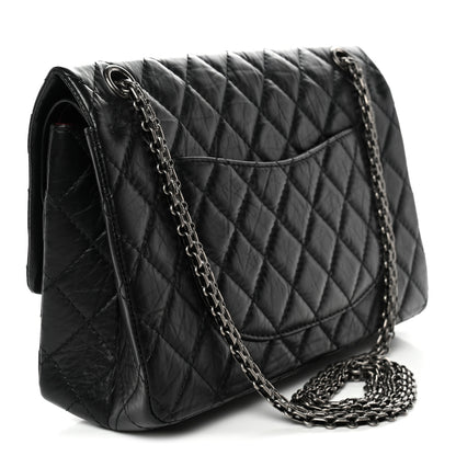 Chanel Aged Calfskin Quilted 2.55 Reissue 226 Flap Black 3 of 10