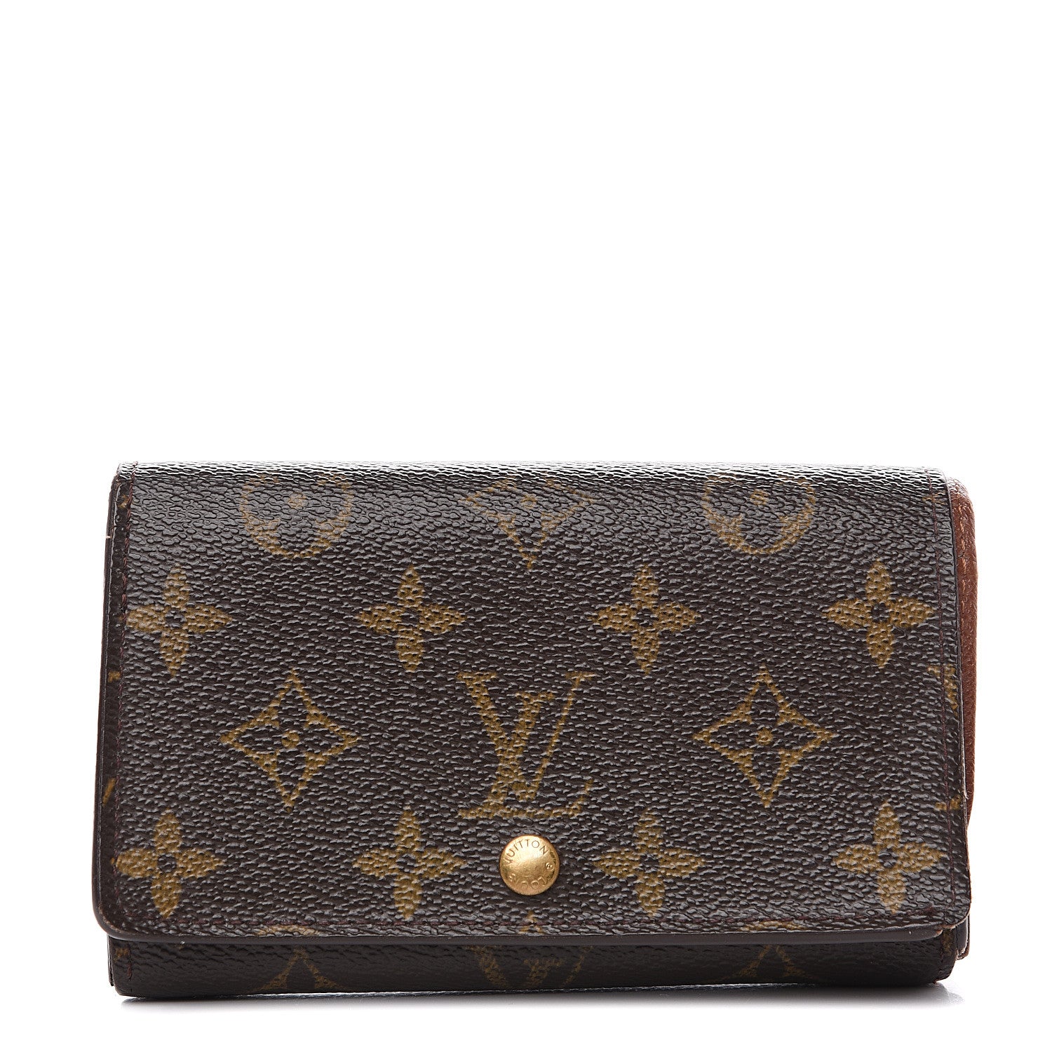 Louis Vuitton Monogram Porte-Monnaie Tresor Wallet 1 of 12