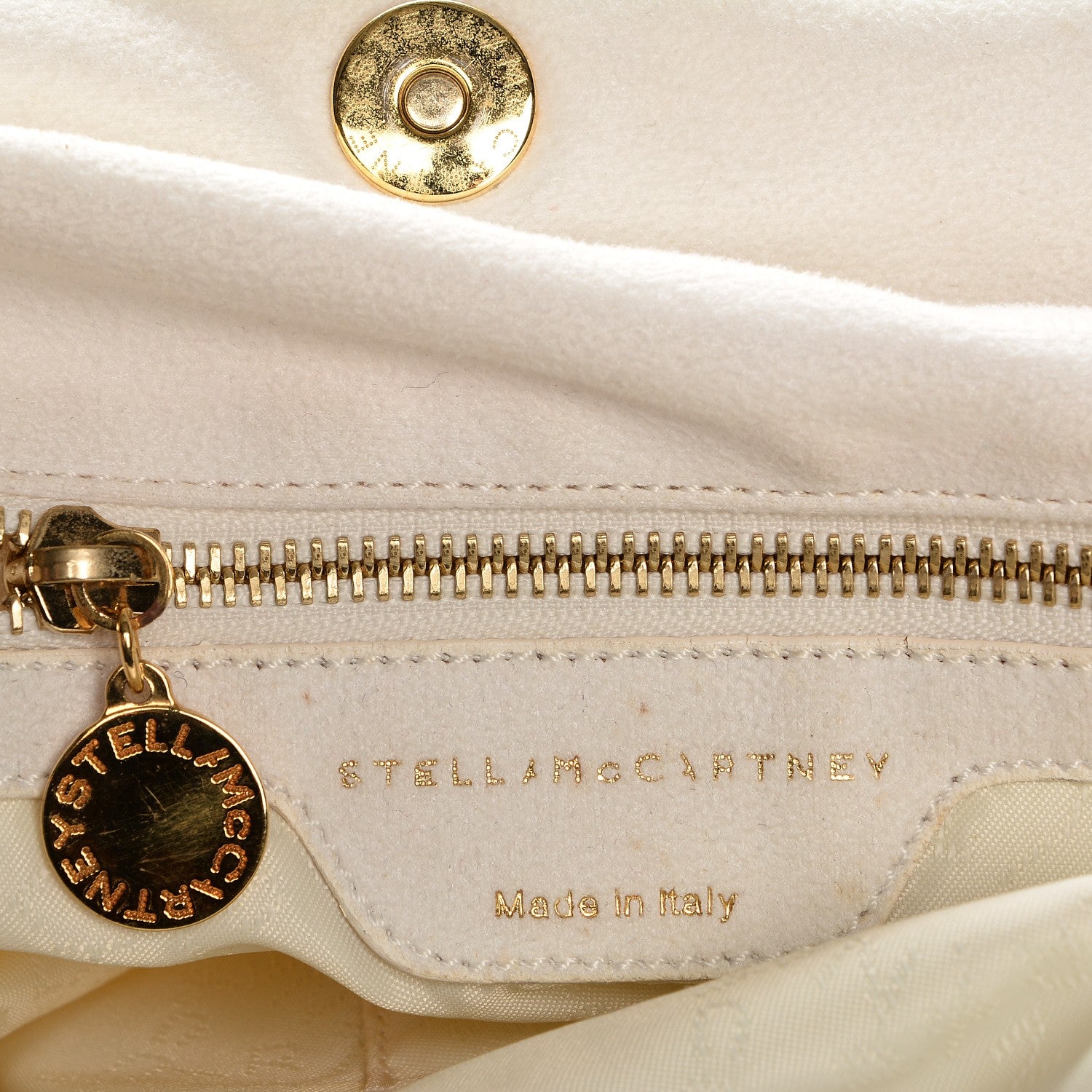 Stella McCartney Crochet Falabella Tote Egg White 8 of 12