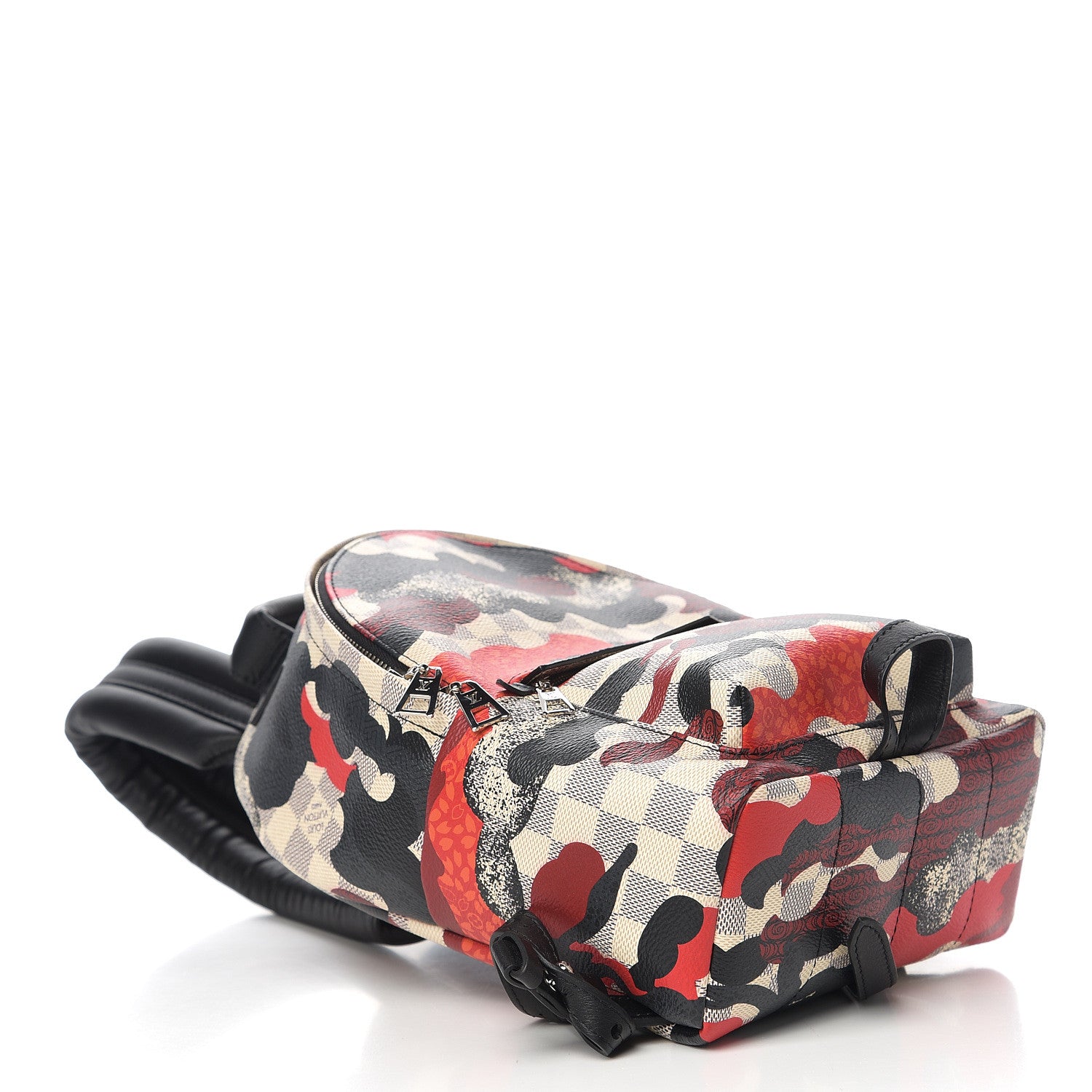 Louis Vuitton Damier Azur Patchwork Waves Palm Springs PM 3 of 8