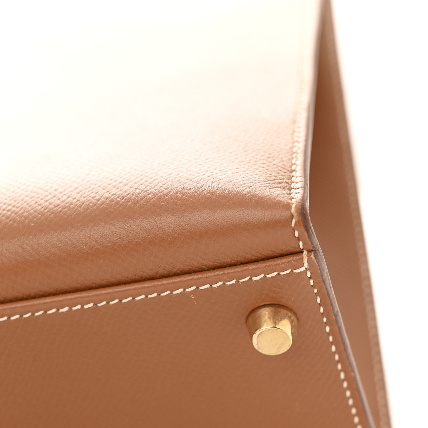 Hermes Courchevel Kelly Sellier 32 Gold 15 of 16