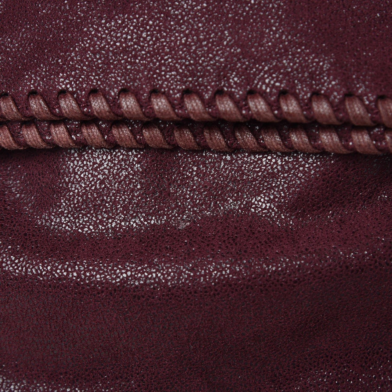 Stella McCartney Shaggy Deer Big Falabella Tote Plum 8 of 10