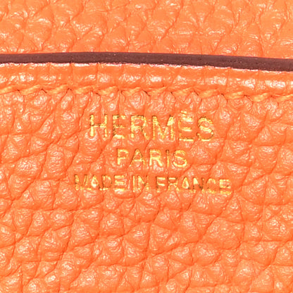 Hermes Togo Birkin 25 Orange 6 of 9