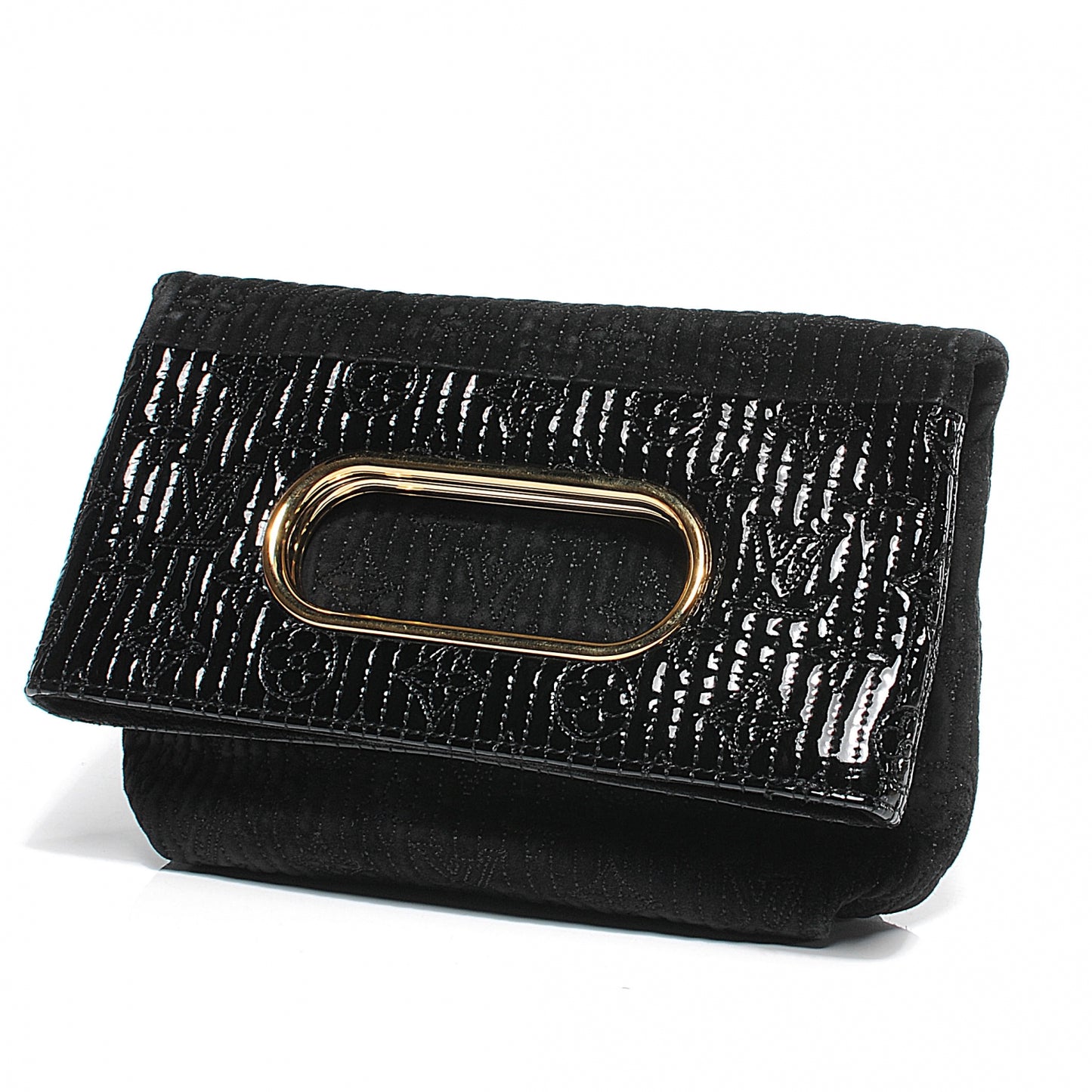 Monogram Motard Afterdark Clutch Black