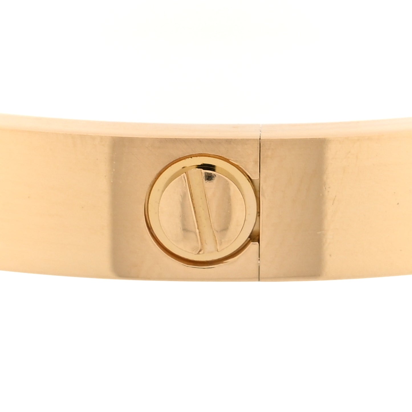 18K Yellow Gold LOVE Bracelet 17